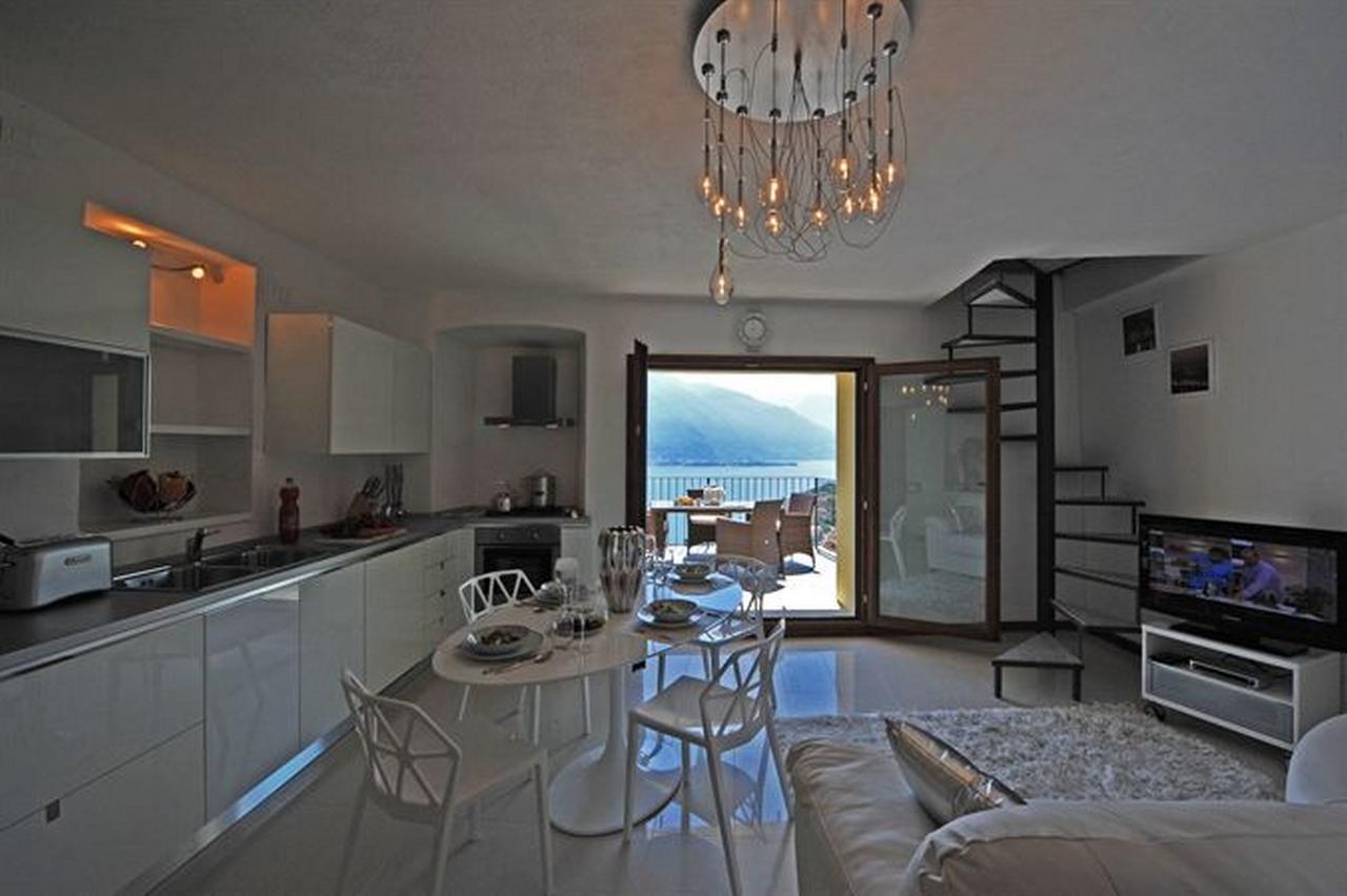 Balcone Di Pianello - Luna Leilighet Pianello Del Lario Eksteriør bilde