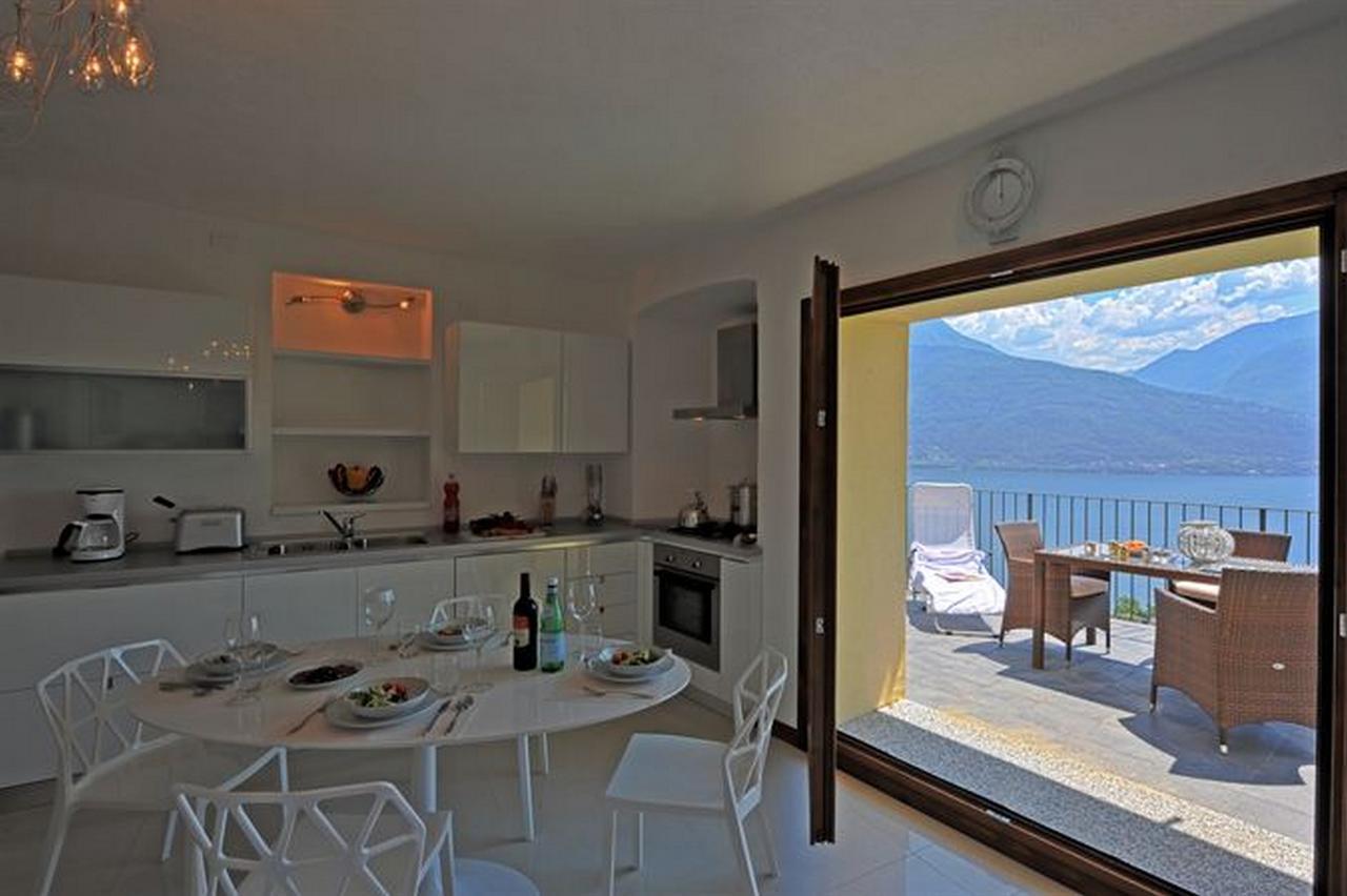 Balcone Di Pianello - Luna Leilighet Pianello Del Lario Eksteriør bilde